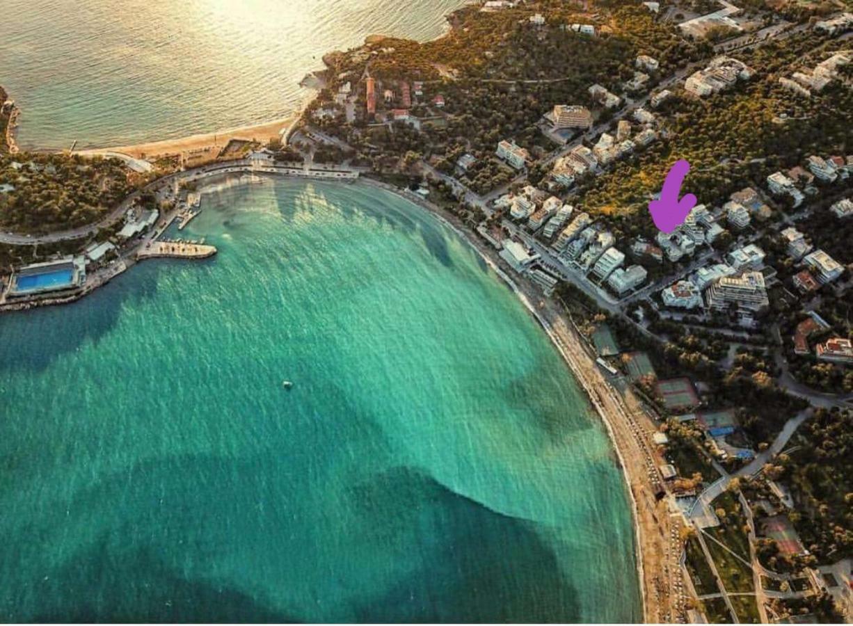Cozy Seaside Studio In Lemos Vouliagmenis Athena Bagian luar foto